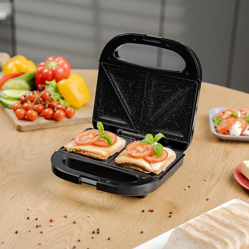 Zelmer Sandwich Toaster ZSM7710 750 Watt Sort Slv #8