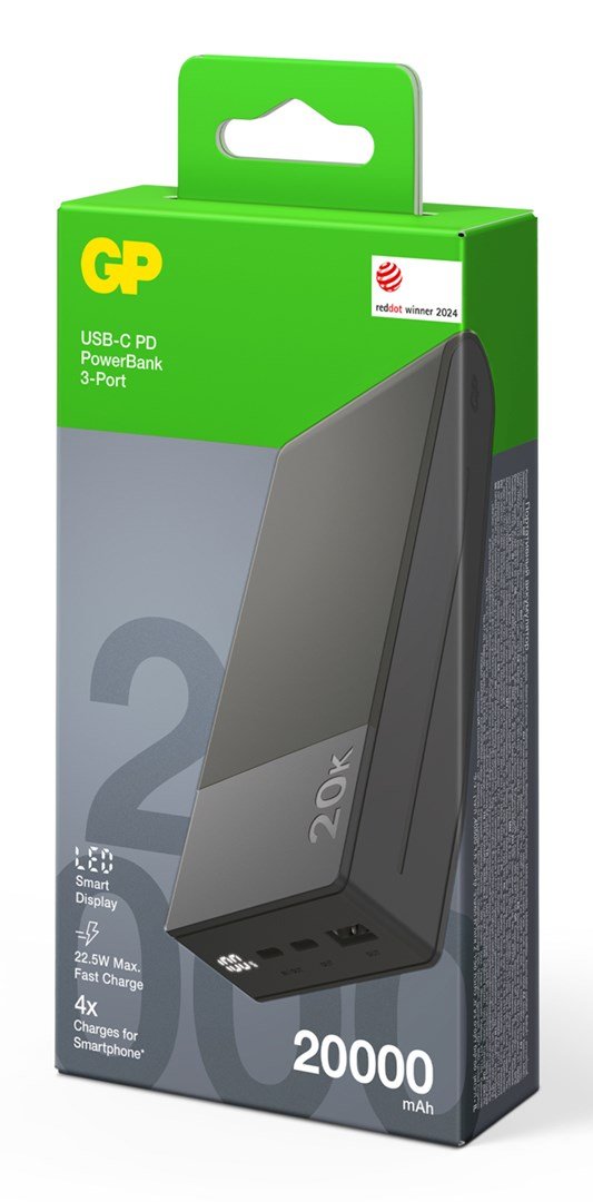 GP Batteries M2+ Lithium polymer (LiPo) 20000 mAh Sort #6