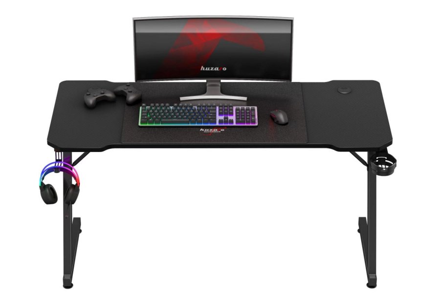 Huzaro Hero 3.3 Black - gaming-skrivebord #5