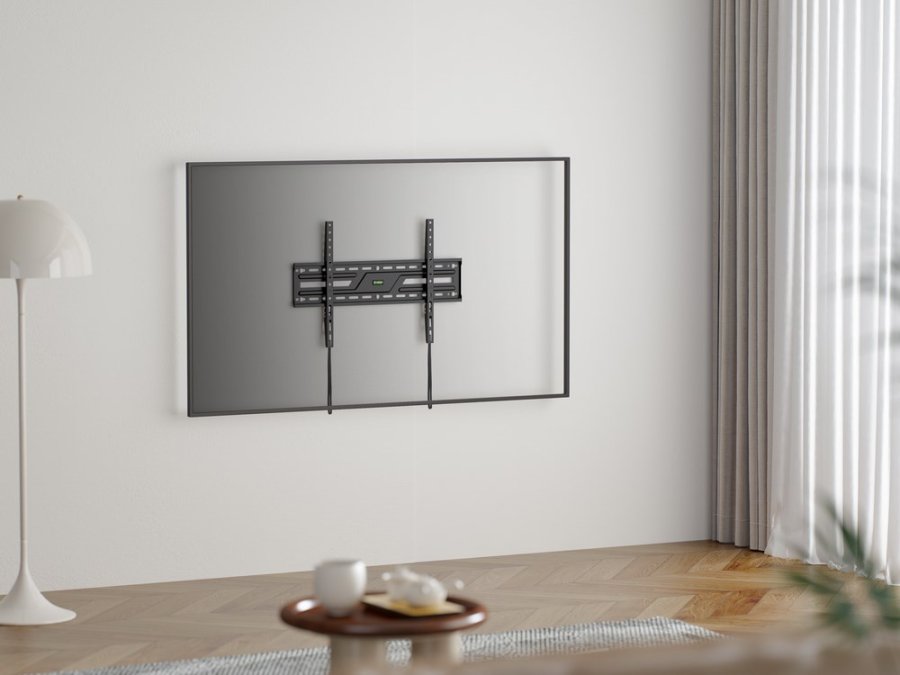 Gembird WM-86F-01 TV-vægbeslag (fast), 37”-86”, sort #7