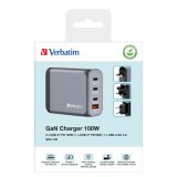 Verbatim GNC-100 GaN Charg. 100W 3xUSB-C PD, 1xUSB-A QC 3.0 32202 #8