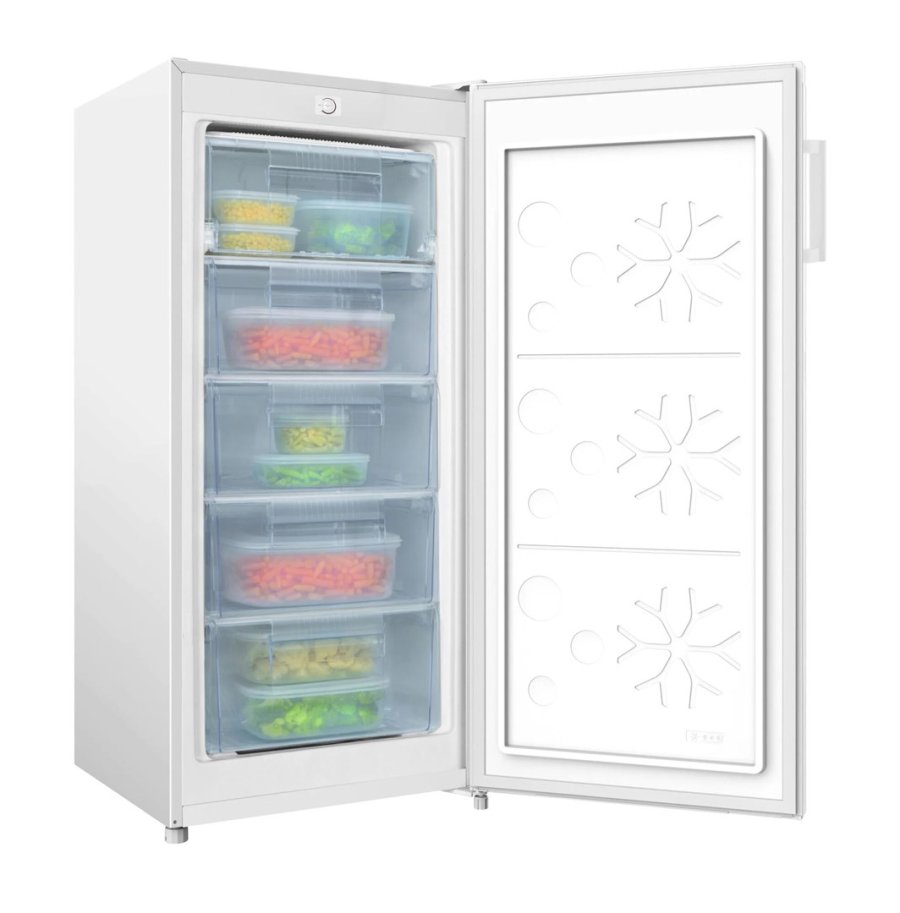 Fritstende fryser FZ206.5(E) E Hvid #2