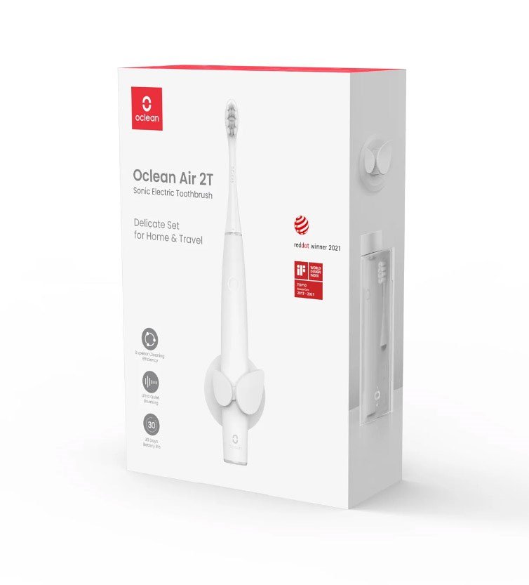 Oclean Air 2T sonisk tandbrste (hvid) #3