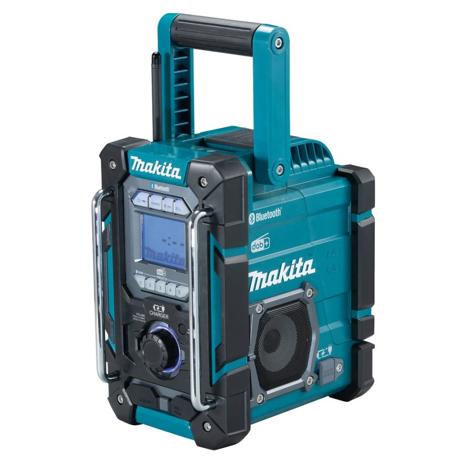 Makita DMR301 radio Brbar Digital Sort, Teal #1