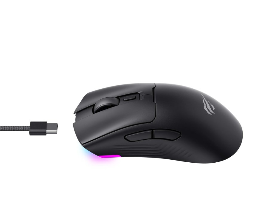 Havit MS966WB - trdls gaming-mus, sort #2