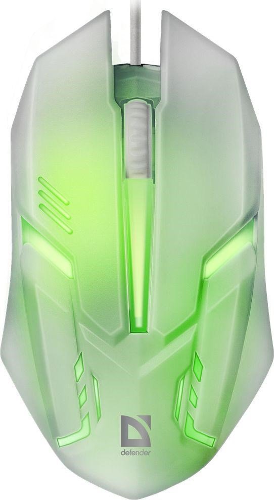 DEFENDER CYBERMUS MB-560L HVID 7 FARVER BAGGRUNDSBELYSNING #3
