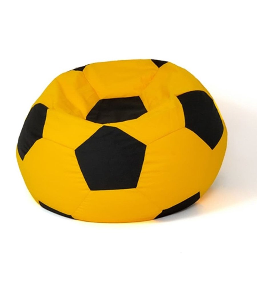 Puf GO GIFT Gul Sort Oxford #1