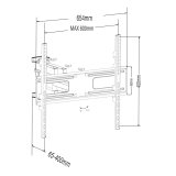 37-80'' 50 kg dobbeltarms tv-beslag #2