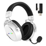 HATOR Hypergang 3 Wireless Headset Tr�dl�s Spil USB Type-C / USB Type-A Bluetooth Hvid #1