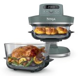 Ninja CRISPi PRO 7-in-1 Enkelt 5,7 L Enkeltst�ende 2050 W Varmluftsteger Gr�, Transparent #1