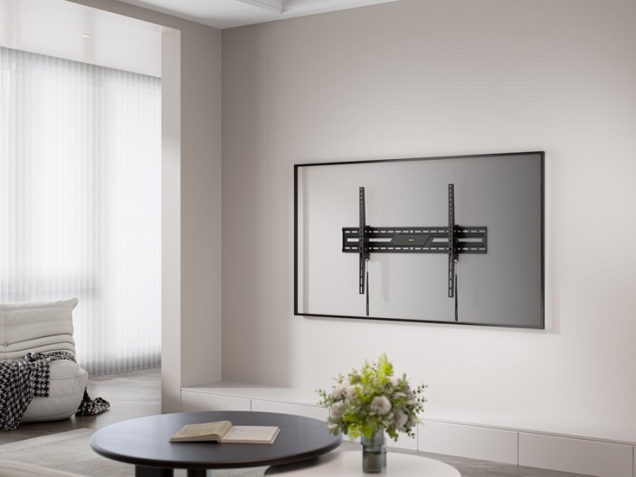 Gembird WM-100T-01 TV-vægbeslag (vippefunktion), 43”-100”, sort #7
