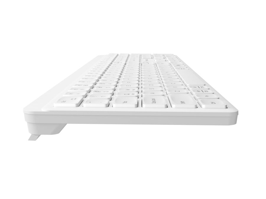 Natec Tang US tr�dl�st tastatur BT + 2,4 GHz lydsvagt Slim hvidt #6