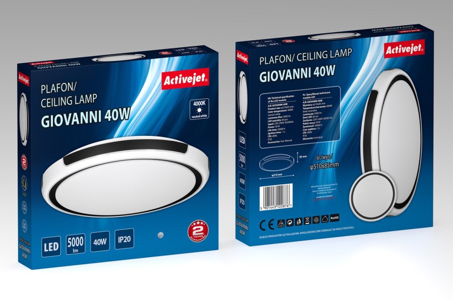 Activejet LED-loftslampe AJE-GIOVANNI 40W #5