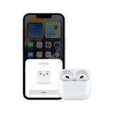 Apple AirPods (3rd generation) Hovedtelefoner Tr�dl�s I �rerne Opkald/musik Bluetooth Hvid #7