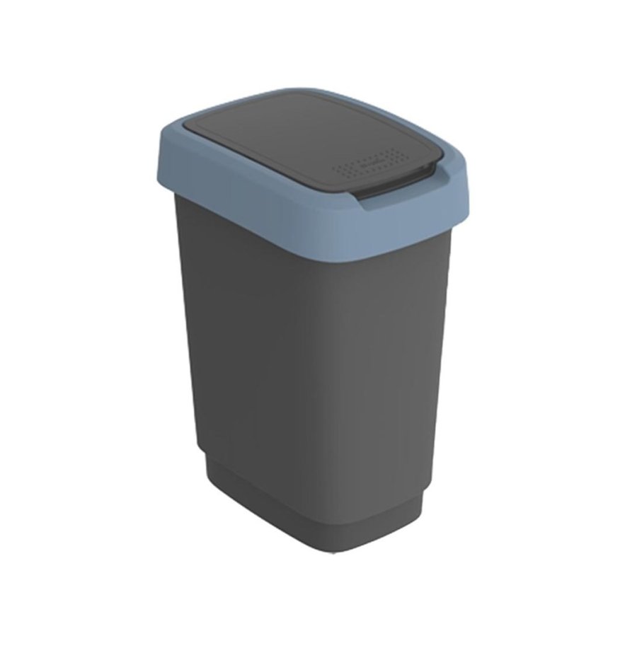Skraldespand Rotho Twist Blue Bl Plastik 50 L #1