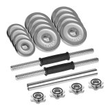 REBEL ACTIVE Krom Justerbare H�ndv�gte i Kuffert 15 kg med V�gtstang #2