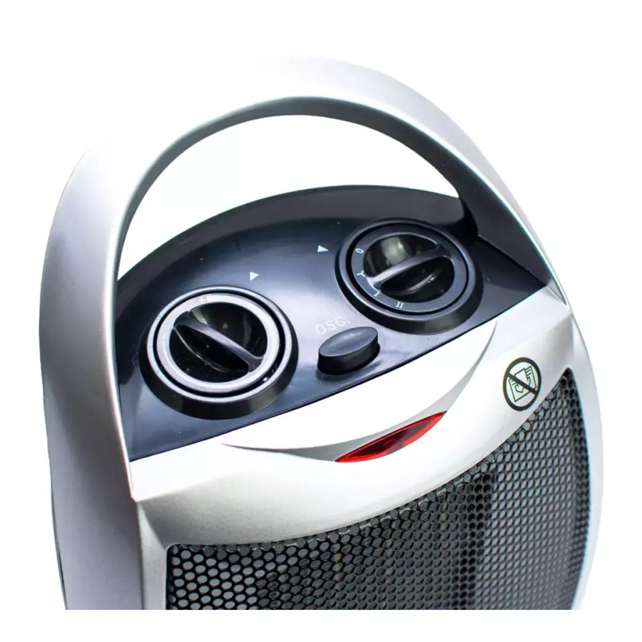 DEDRA DA-T182CS varmeapparat Hvid 1800 W Blser med elektrisk omrdevarmer #4