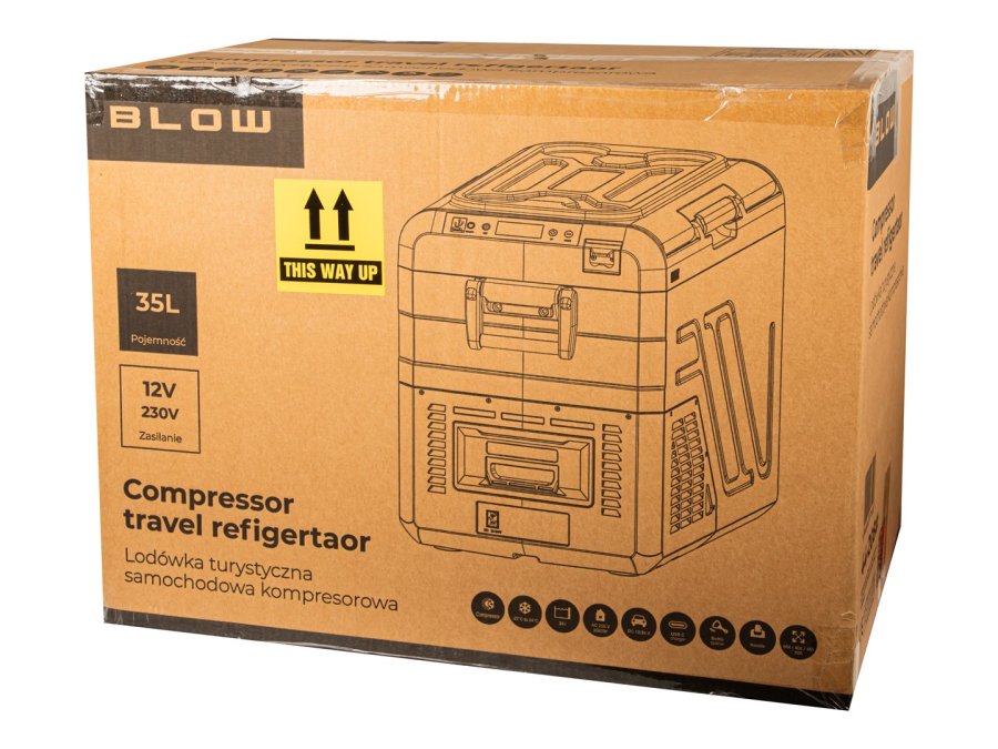35L BLOW kompressor bilrejsek�leskab -20�C #10