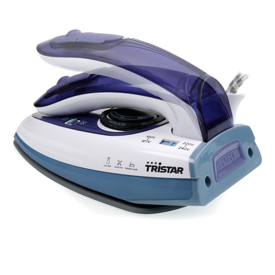 Tristar ST-8152 strygejern Dampstrygejern Keramisk strygesl 1100 W Bl #6