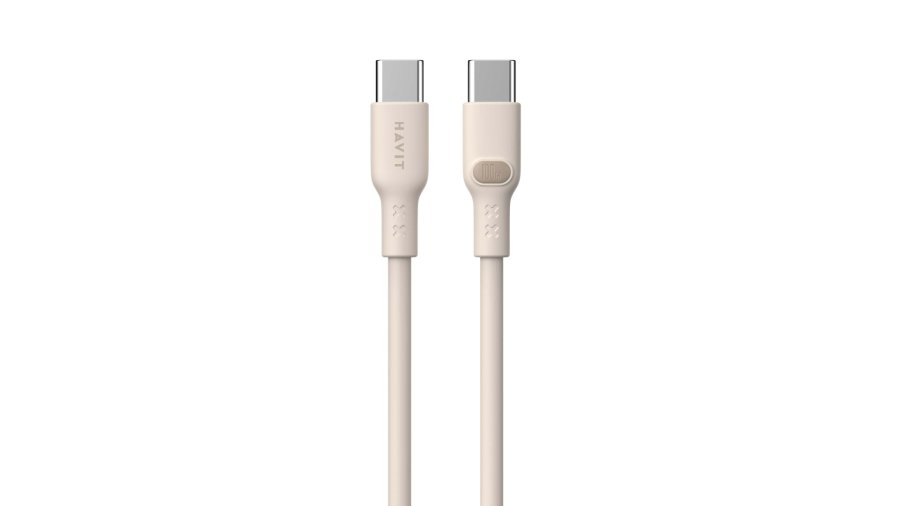 Havit CB6284 - USB Type C til USB Type C-kabel, 2,0 m (beige) #4