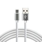 everActive USB-C-kabel 1m - hvidt, silikone, understtter hurtig opladning, 3A - CBS-1CW #1
