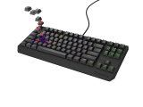KLAWIATURA DLA GRACZY GENESIS THOR 230 TKL US RGB MECHANICZNA OUTEMU RED CZARNA HOT SWAP #1