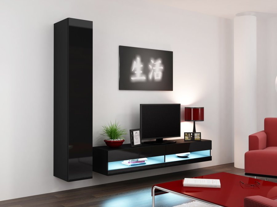 Cama RTVVIGO180N c/c TV stativ & underholdningscenter 2 hylder #2