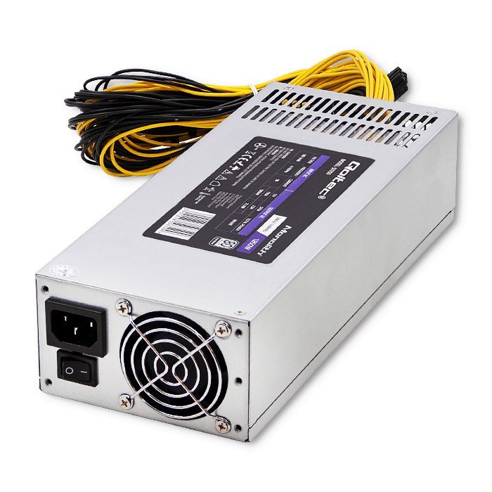 Qoltec 50350 str�mforsyning 1850W PCI-E| 80 Plus Platinum | Gaming Miner #9