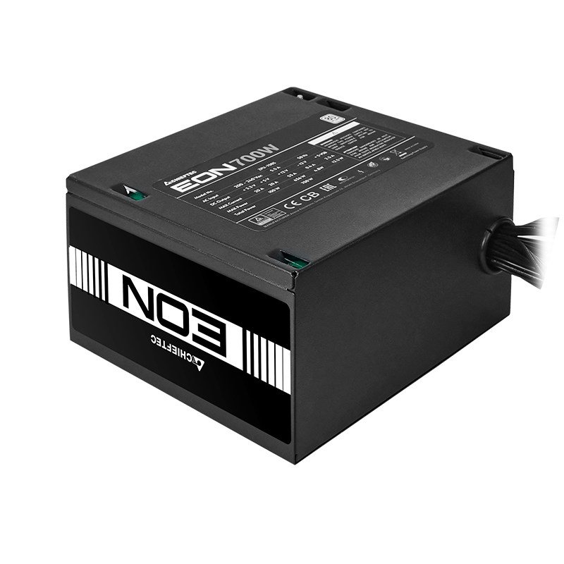 Chieftec EON ZPU-400S enhed til str�mforsyning 400 W 20+4 pin ATX ATX Sort #4