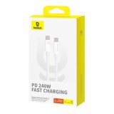 Baseus Superior USB C til USB C-datakabel 1 m 240 W Hvid #2