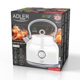 Adler AD 1346 elkedel 1,7 L 2200 W Metallic, Hvid #17