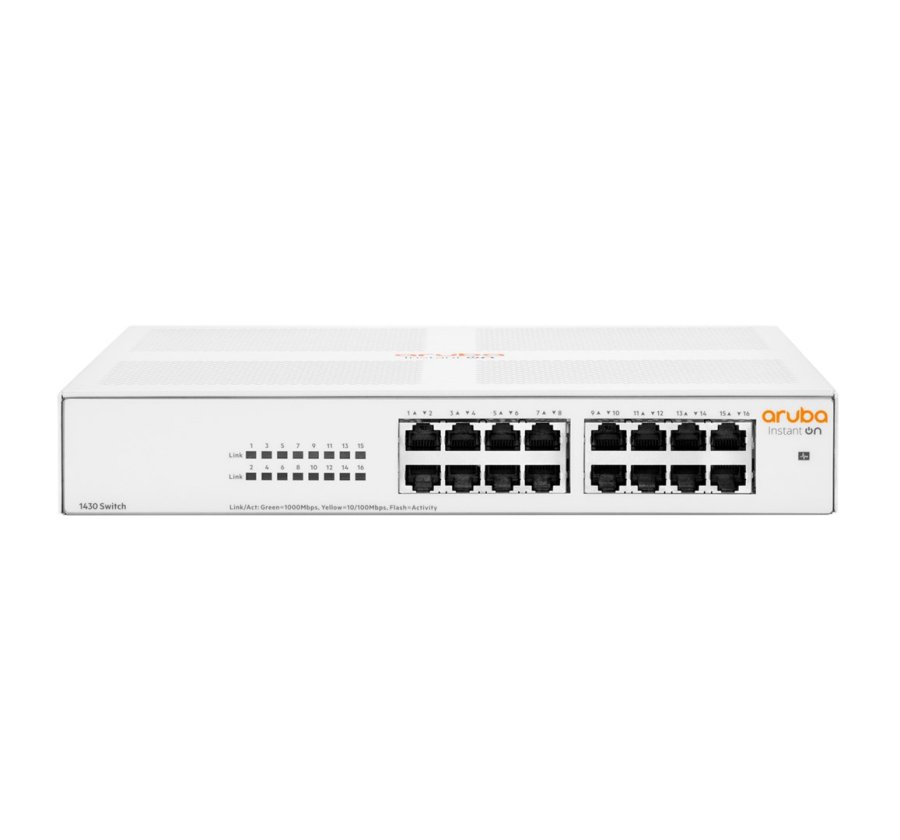 HPE Aruba Networking Aruba Instant On 1430 16G Ikke administreret L2 Gigabit Ethernet (10/100/1000) 1U Hvid #5