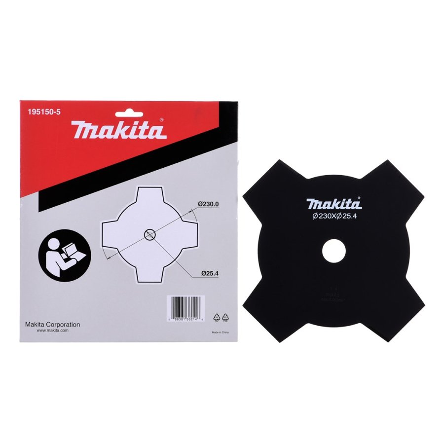 Makita DUR368LZ brsteskrer & strengtrimmerer 35 cm Batteri Sort, Bl #11