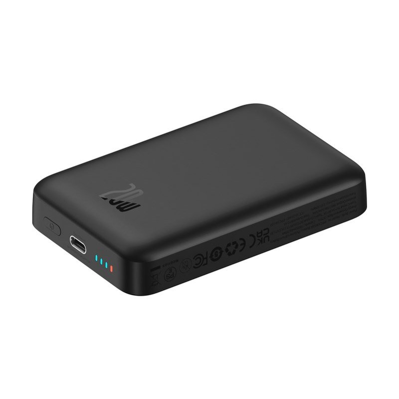 Baseus P10059001113-00 Lithium-polymer (LiPo) powerbank 10000 mAh Trdls opladning Sort #7