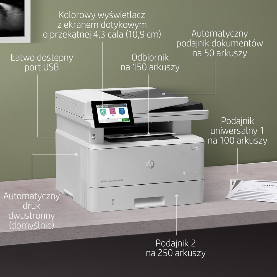 HP LaserJet Enterprise MFP M430f #11