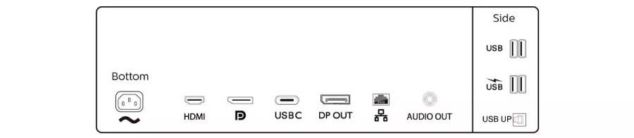 Philips P Line 346P1CRH/00 LED display 86,4 cm (34