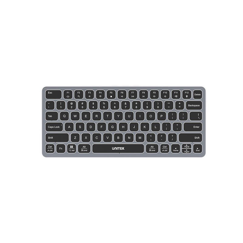 UNITEK D1092A tastatur USB US International Gr� #3