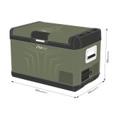YOLCO GCX47 Green Brbart kompressorkleskab #19