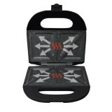 ELDOM Sandwich RUDDY, 750 W, granitplader #5