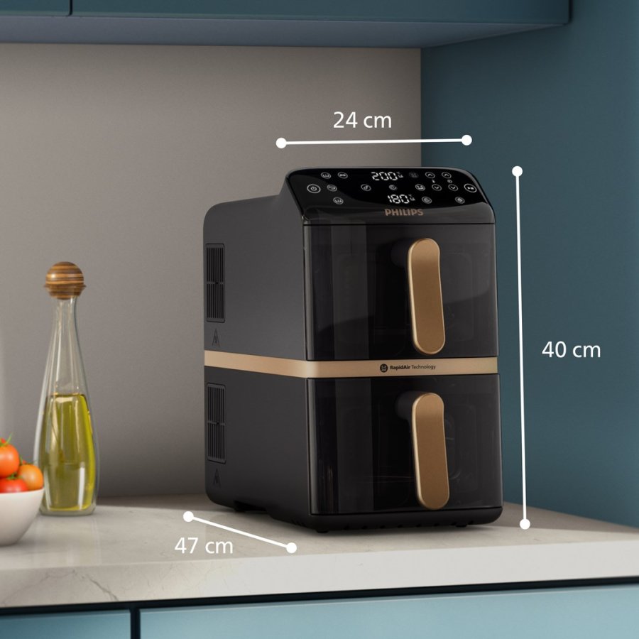 Philips 4000 series Airfryer Stacked Dual Basket #9