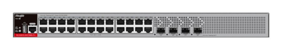 Ruijie Networks RG-S2915-24GT4MS-P-L netv�rksswitch Gigabit Ethernet (10/100/1000) Str�m over Ethernet (PoE) 1U Gr� #5