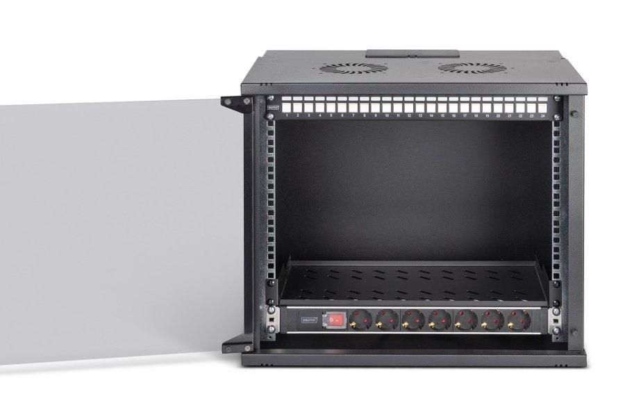 Digitus DN-49205-SET stativ 9U V�gmonteret stativ Sort #4