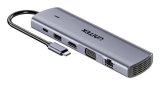 UNITEK D1113BGY01 interface hub 2 x USB 3.2 Gen 2 (3.1 Gen 2) Type-C 1000 Mbit/s Gr� #3