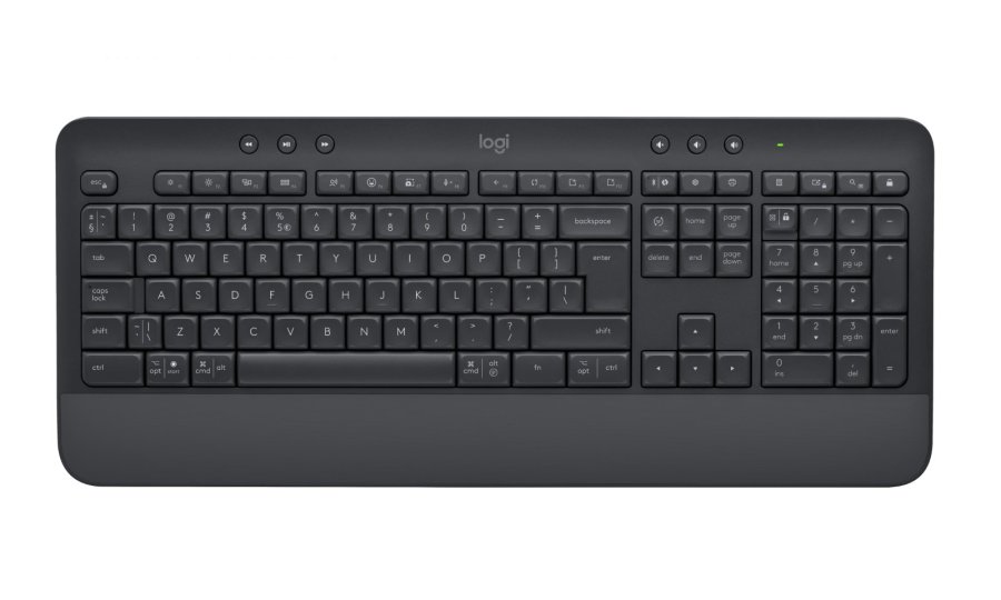Logitech Signature K650 tastatur Kontor Bluetooth QWERTZ Ungarsk Grafit #8