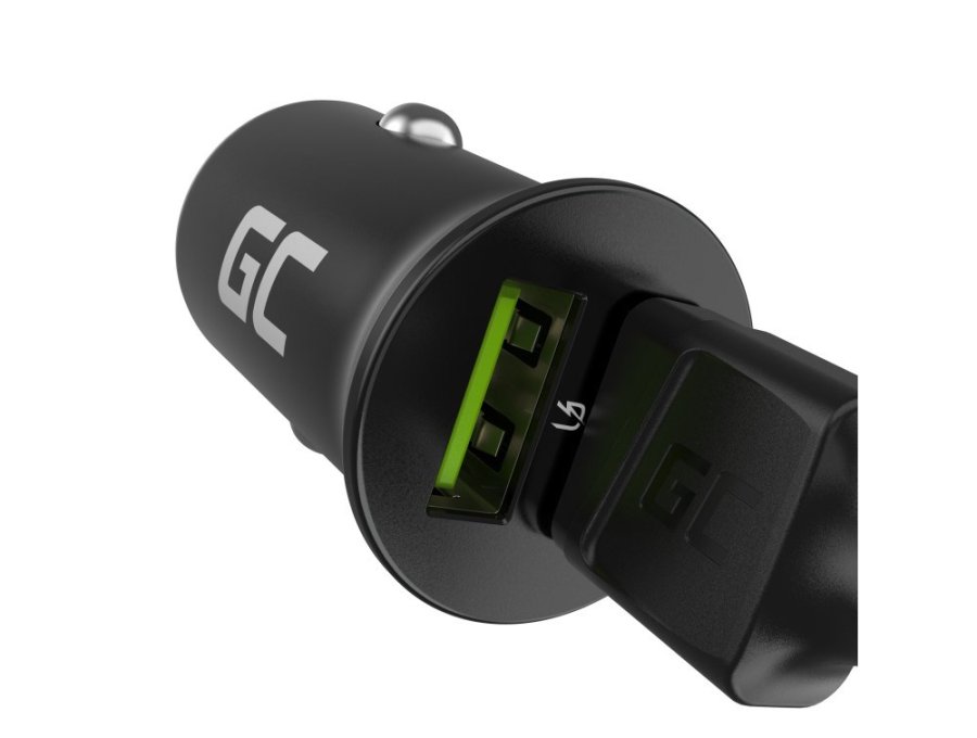 Green Cell biloplader GC PowerRide Nano36 36W 6A 2x USB-A #13
