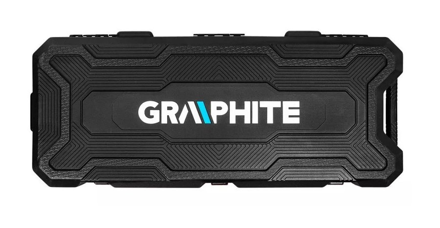 Nedbrydningshammer 1700W Graphite sekskantet borepatron 30mm med bretaske #9