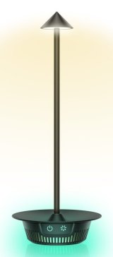 Techly I-LAMP-TABLE3 bordlampe SMD LED-modul 1 W SMD LED D Sort #1