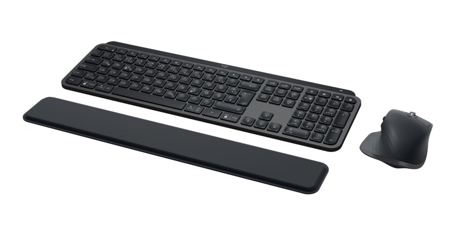 Logitech 920-011606 tastatur Mus inkluderet Kontor RF trdls + Bluetooth QWERTZ Tysk Grafit #1