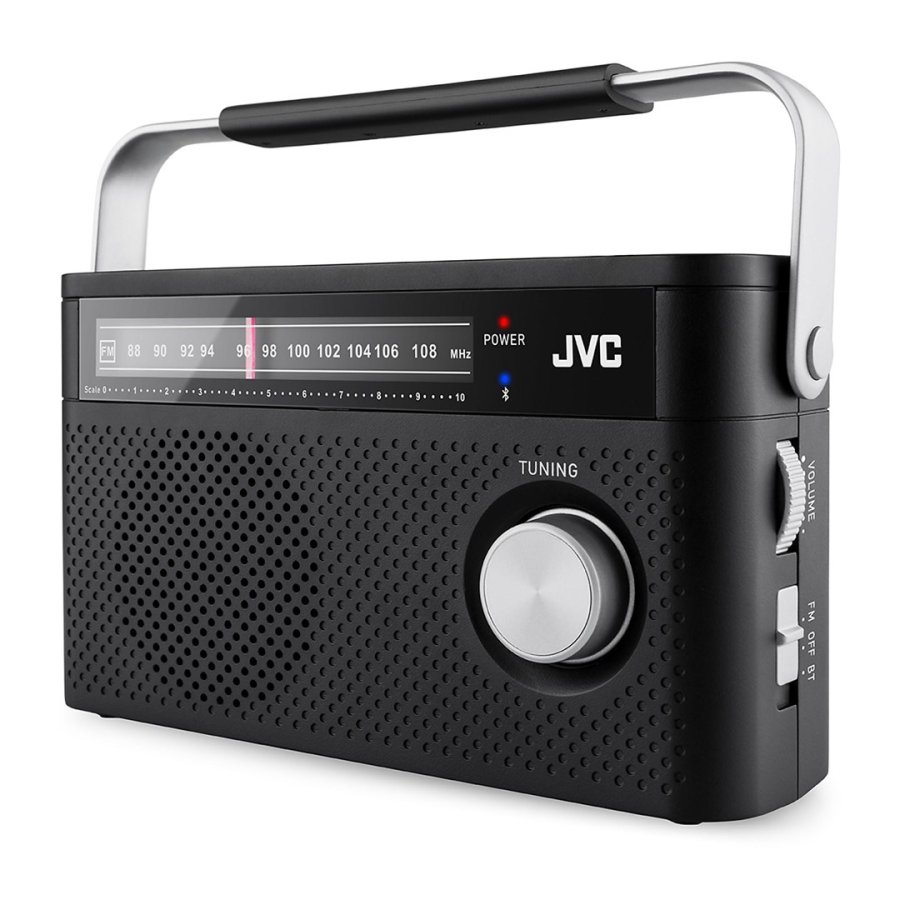 JVC RA-E315B B�rbar radio Sort #2