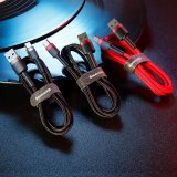 Baseus Cafule USB-kabel 2 m USB A USB C Sort, R�d #9